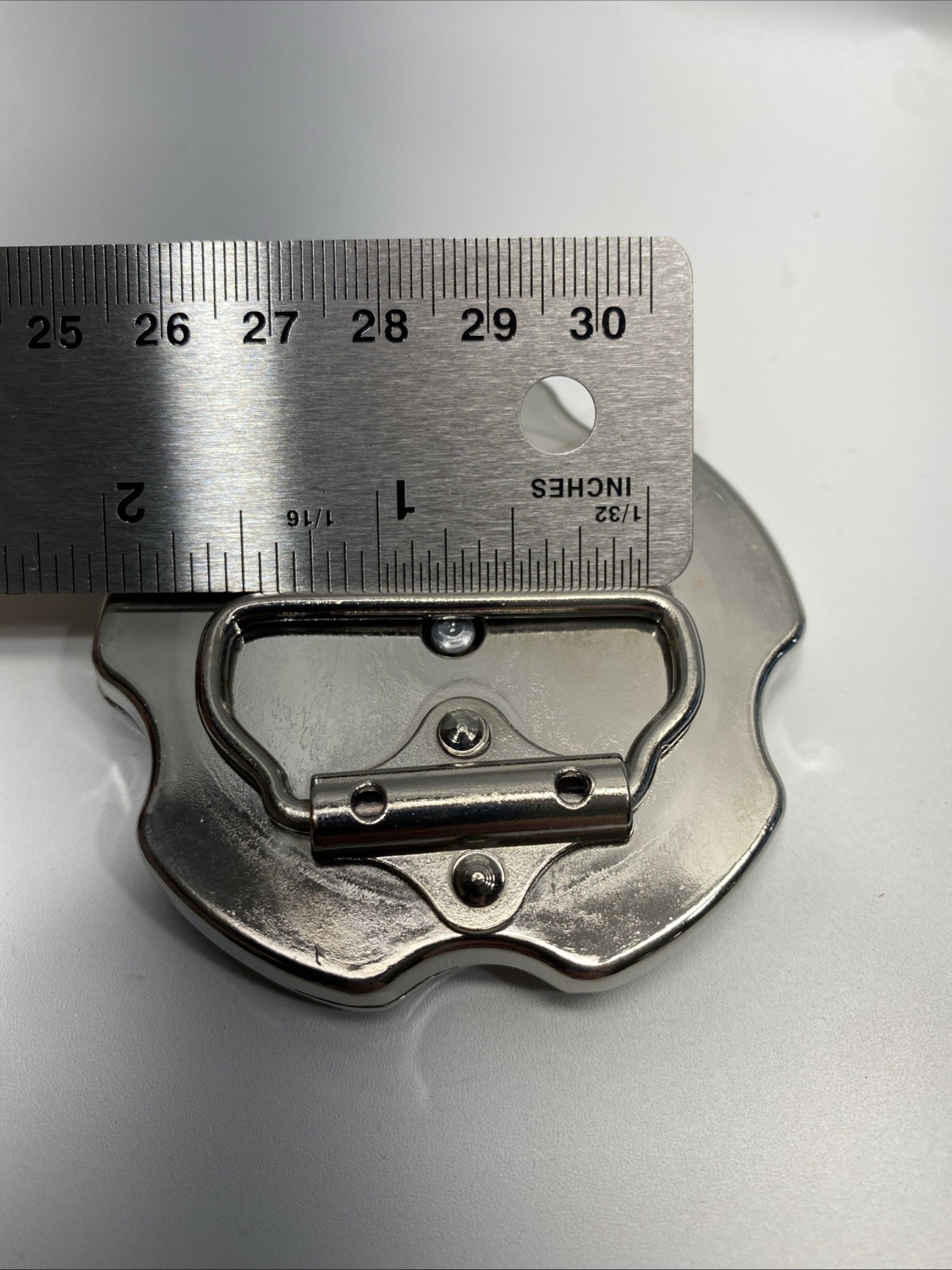 Vintage Y2K – 44 Mag 5 Barrel Spinner Belt Buckle Firearms Guns. 2.75in Diameter