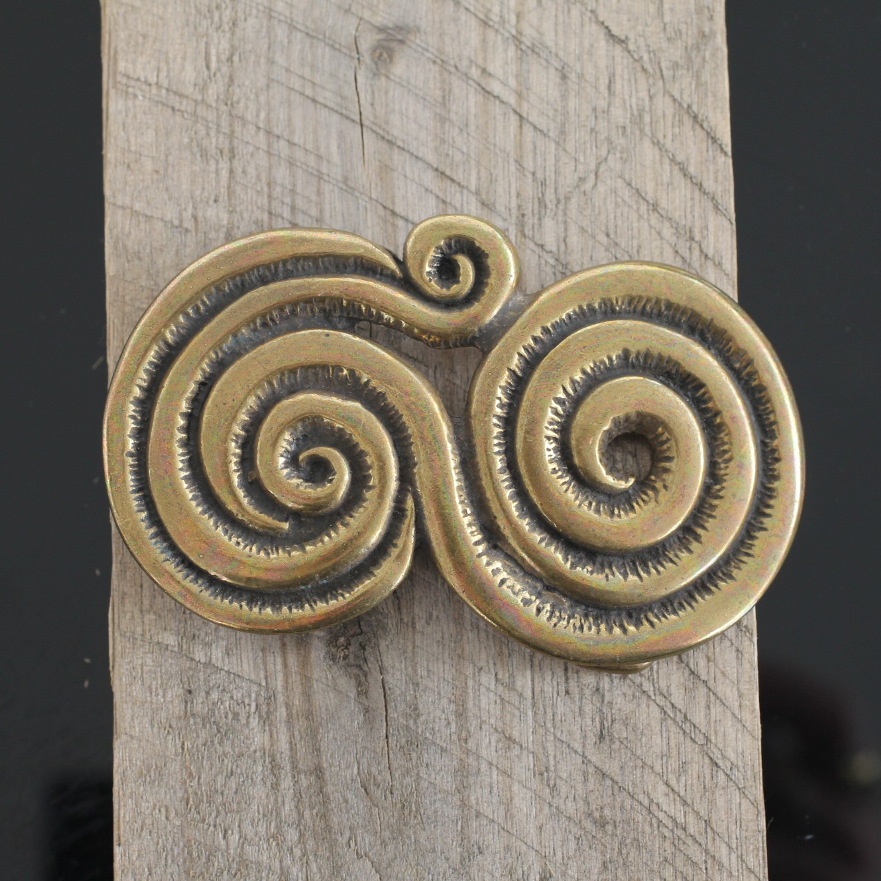 Belt buckle with spiral pattern belt buckle buckle 4 cm removable belt buckle
