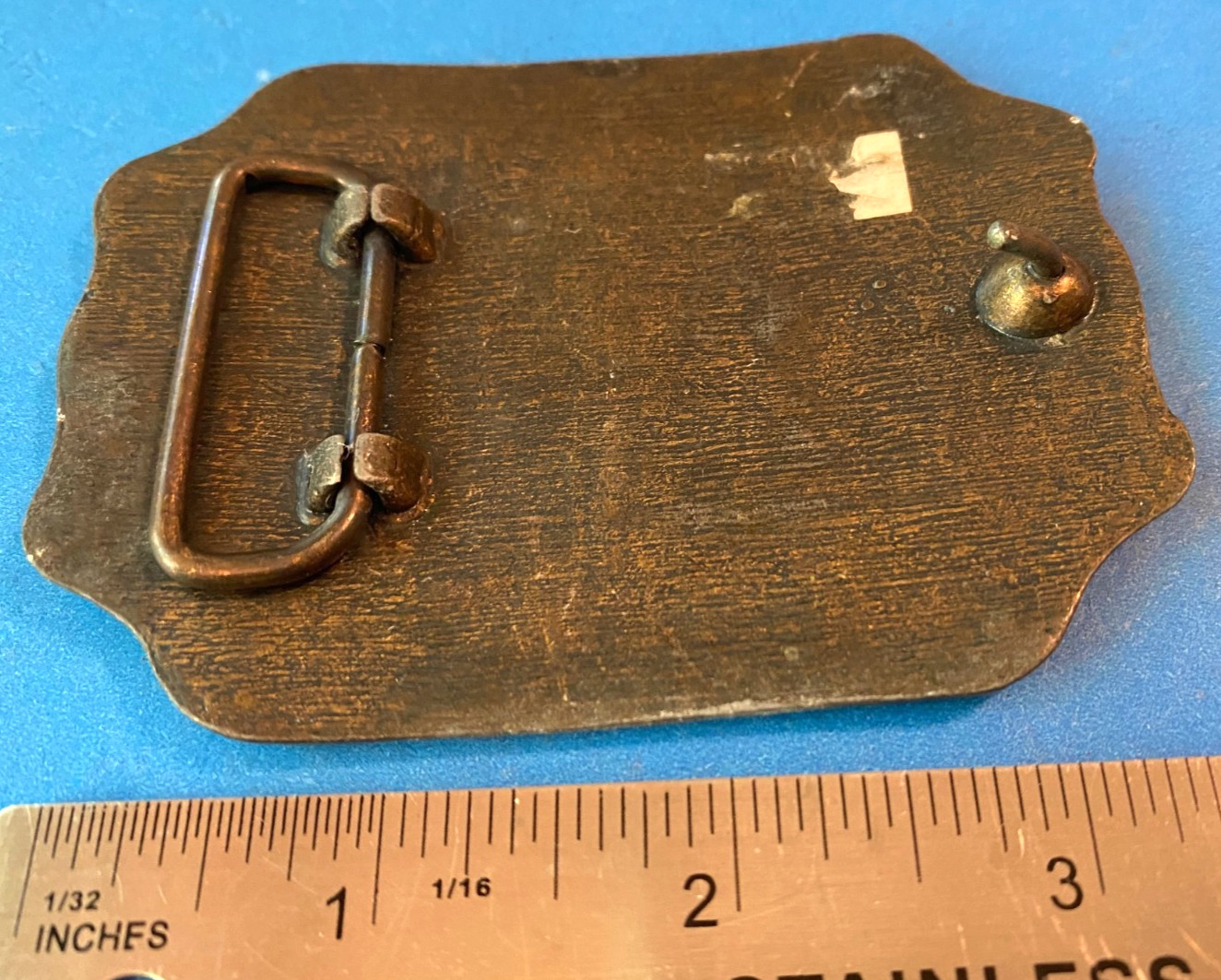 Vintage American Express Company Cowboy Horse Riding Style Belt Buckle