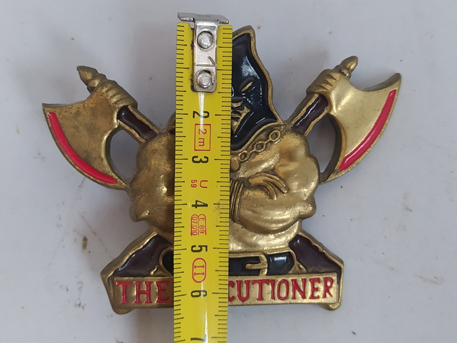 Vintage « The Executioner » Baron Belt Buckles (BBB, 1986)
