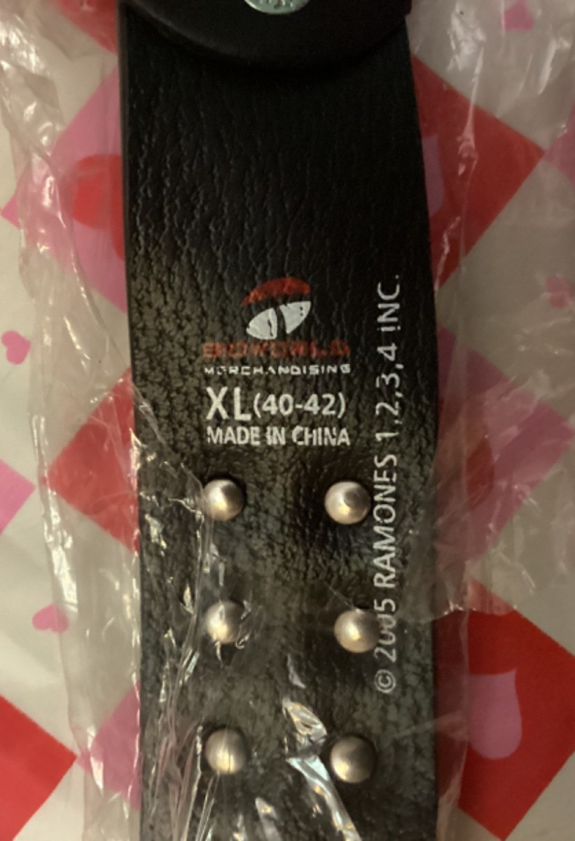 New Bio World 2005 Ramona’s Studded Belt XL (40-42)