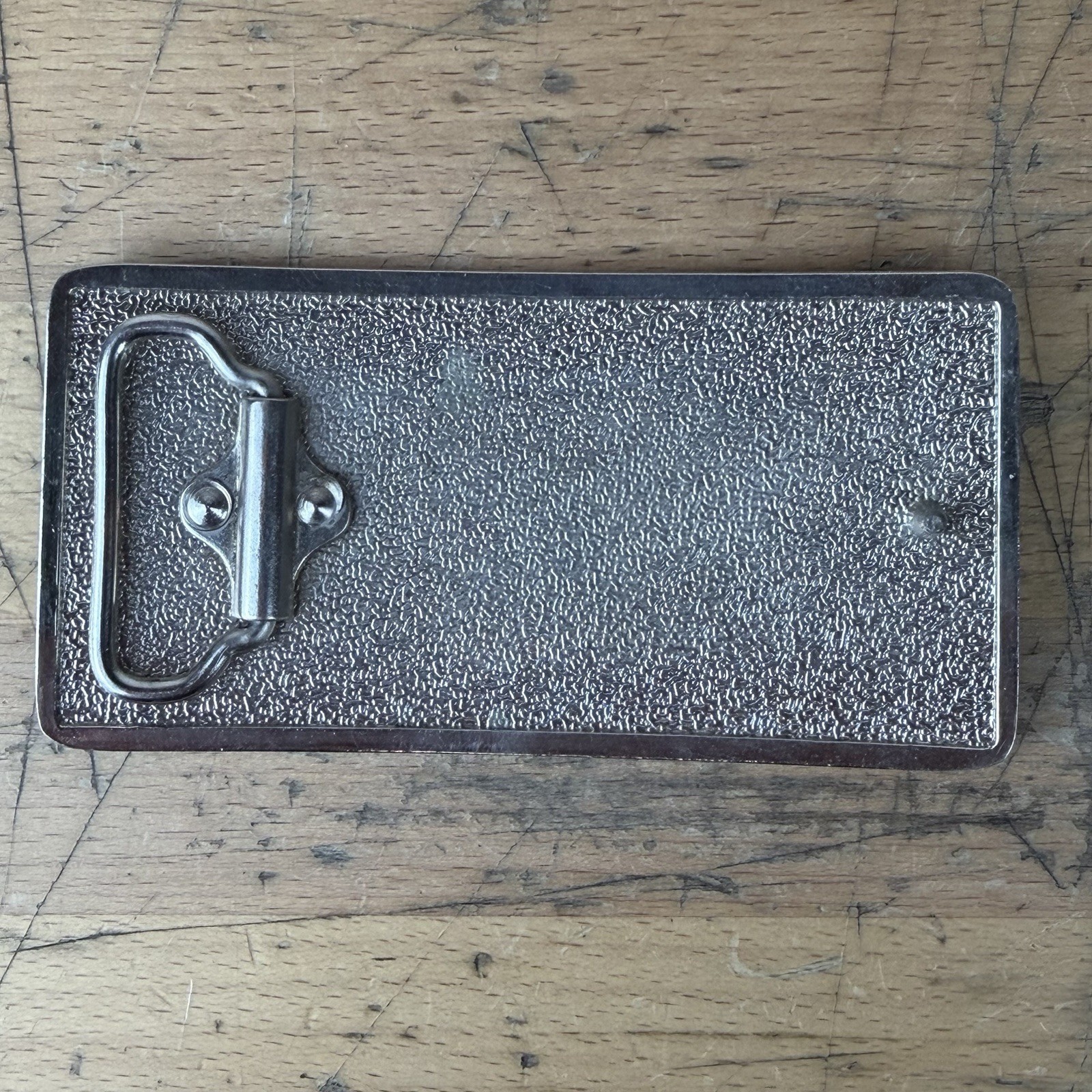 100 Dollar Bill-Ben Franklin Silver Tone Belt Buckle