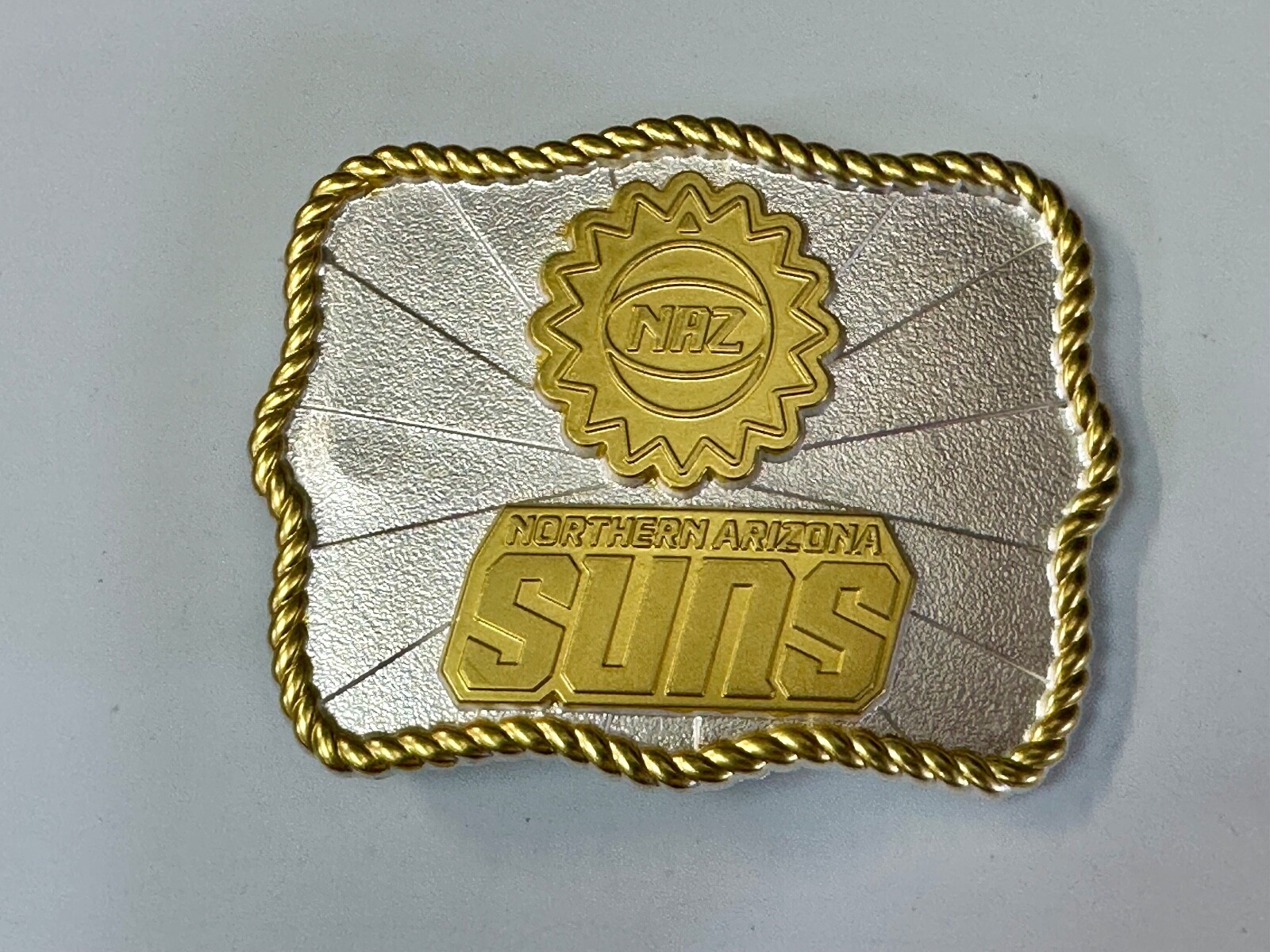Northern Arizona Suns Naz Nba G League Basketball Nos In Wrap Belt Buckle