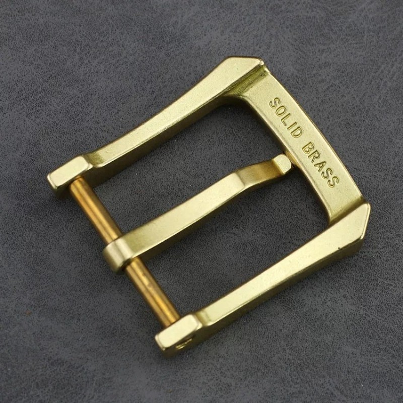 Brass Single Prong Belt Buckle Replacement Fits 3.8cm Wide Belt