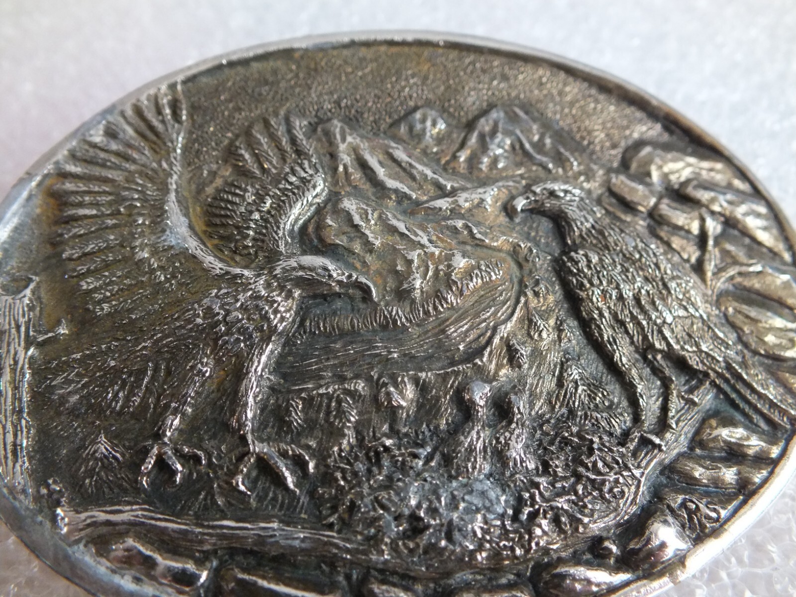Vintage – Belt Buckle with Eagle – Donohue Enterprises – DENVER – Rita Stewart