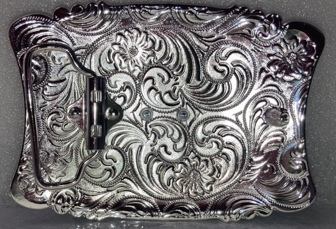 UNISEX Western BULL Riding Gold & Silver HEBILLA Vaquera Cowboy Belt Buckle NEW