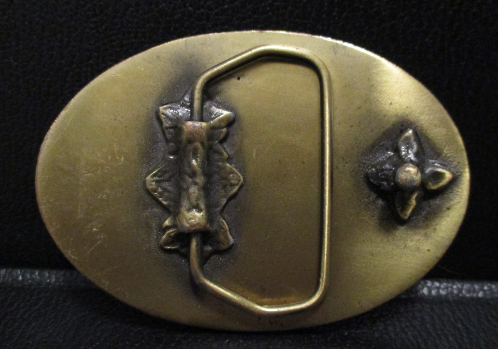 US Army 64th Corps Support Group Combat Provider Brass Belt Buckle Military USA