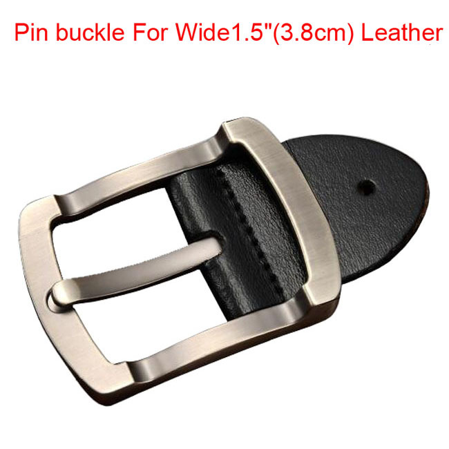 New Top Quality Alloy Mens Belt Buckle Pin Buckle for Wide 1.5&Prime;(3.8cm) Leather