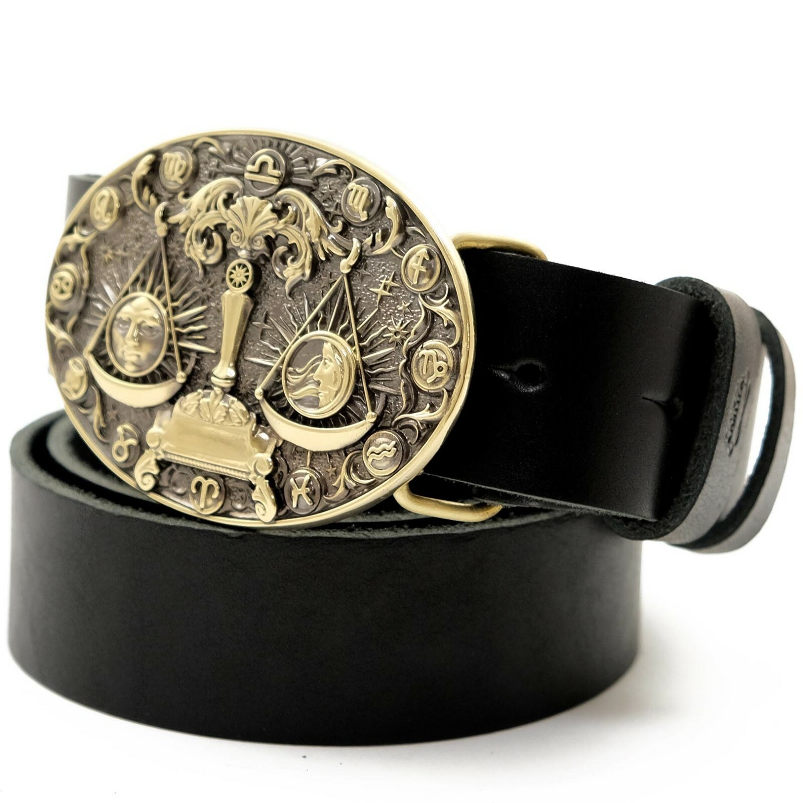 Libra belt buckle, Scales, Horoscope Astrological Zodiac Sign