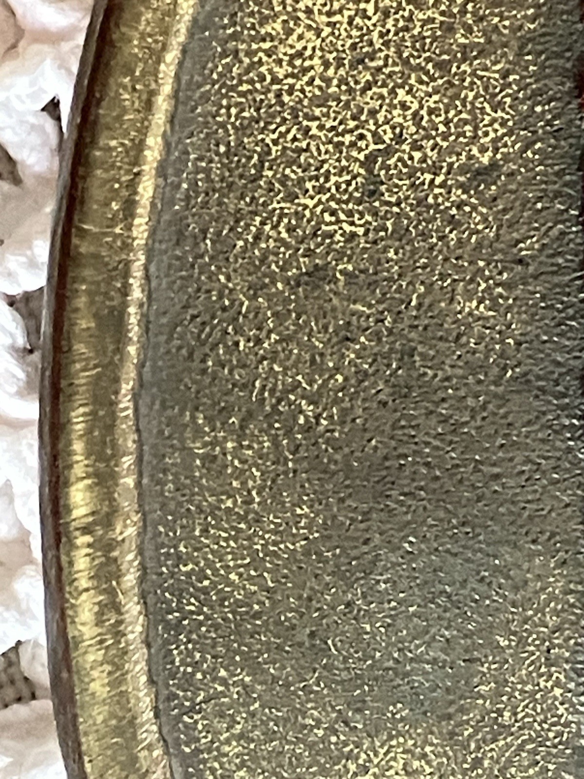 Vintage 1982 The Great American Buckle Co. USA Brass Oval Grandpa Belt Buckle