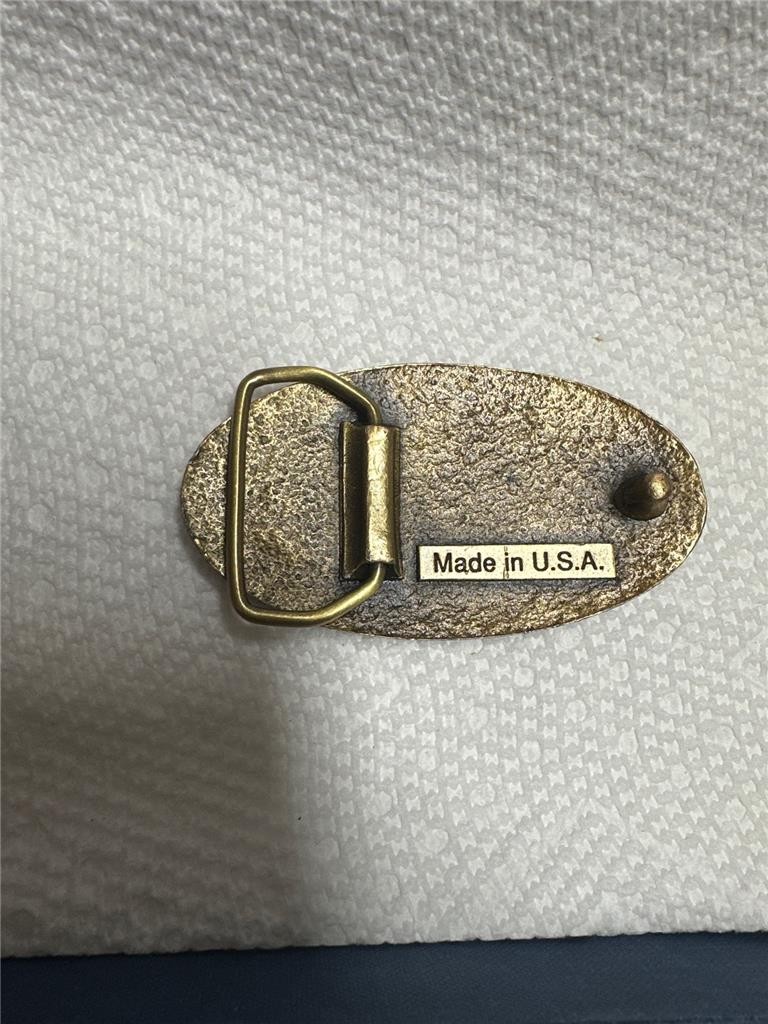 Vintage Case Brass Belt Buckle Made In U.S.A.