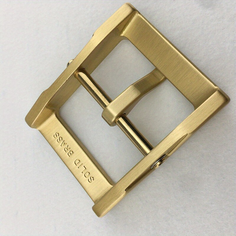 1pc Heavy-duty Solid Brass Belt Buckle 2.6×2 in DIY belt Replacement Accessories
