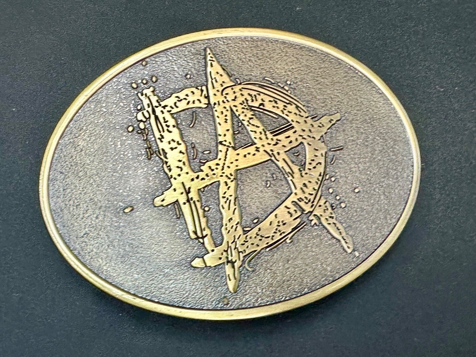 Dean Ambrose Jon Moxley Belt Buckle Wwe Loot Crate Exclusive 2016 Wrestling