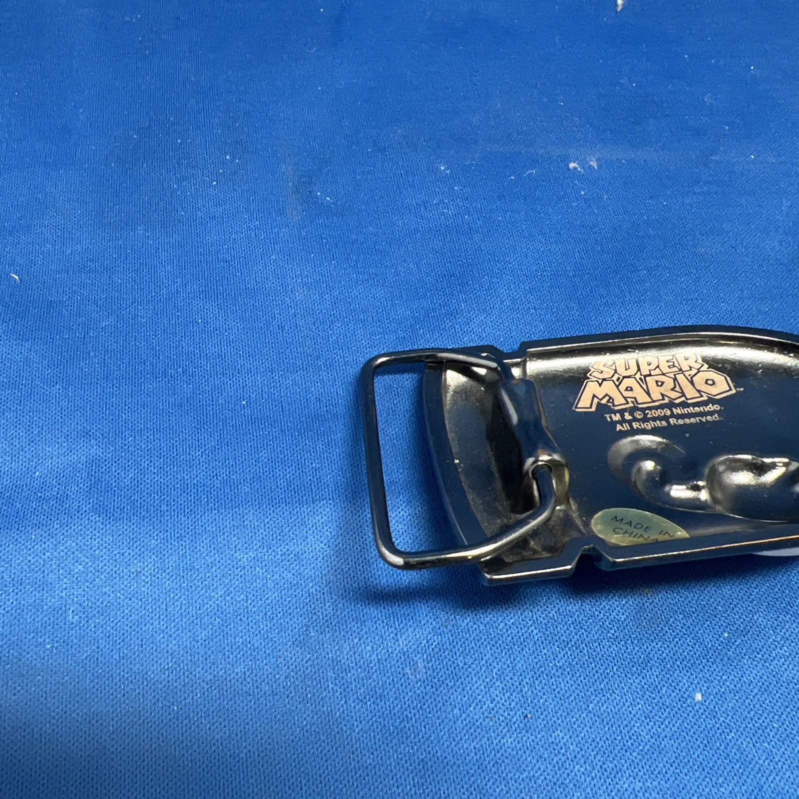 REALLY COOL **NINTENDO SUPER MARIO BULLET BILL** BELT BUCKLE