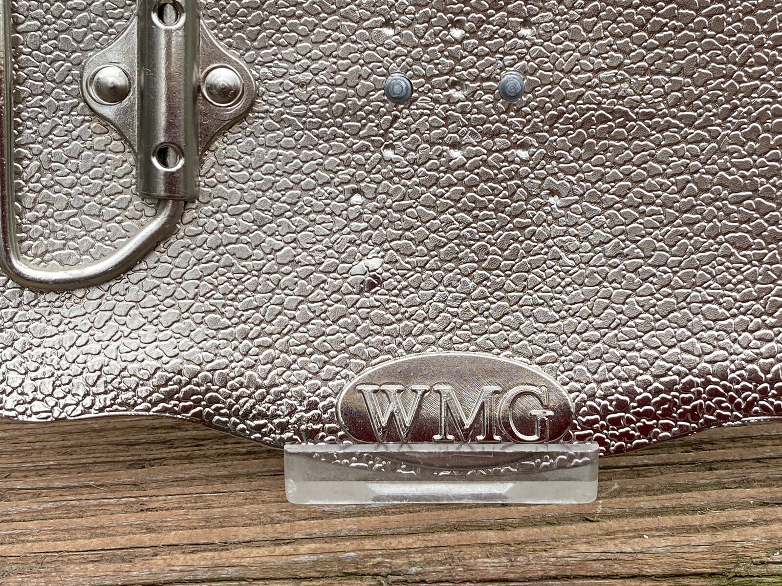 Official Champion Rodeo Bull Riding Large Belt Buckle Stamped WMG