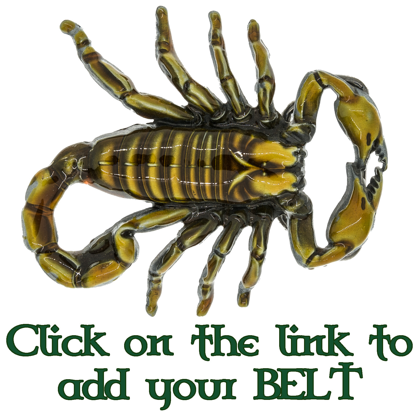3D Scorpion Belt Buckle Animal Biker Rock Cowboy Western Desert Zodiac Star Sign