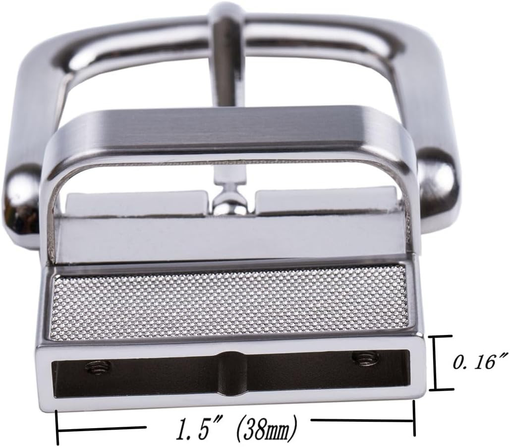 1.5&Prime; (38Mm) Belt Buckle Replacement Buckle Reversible Classic Business Buckle