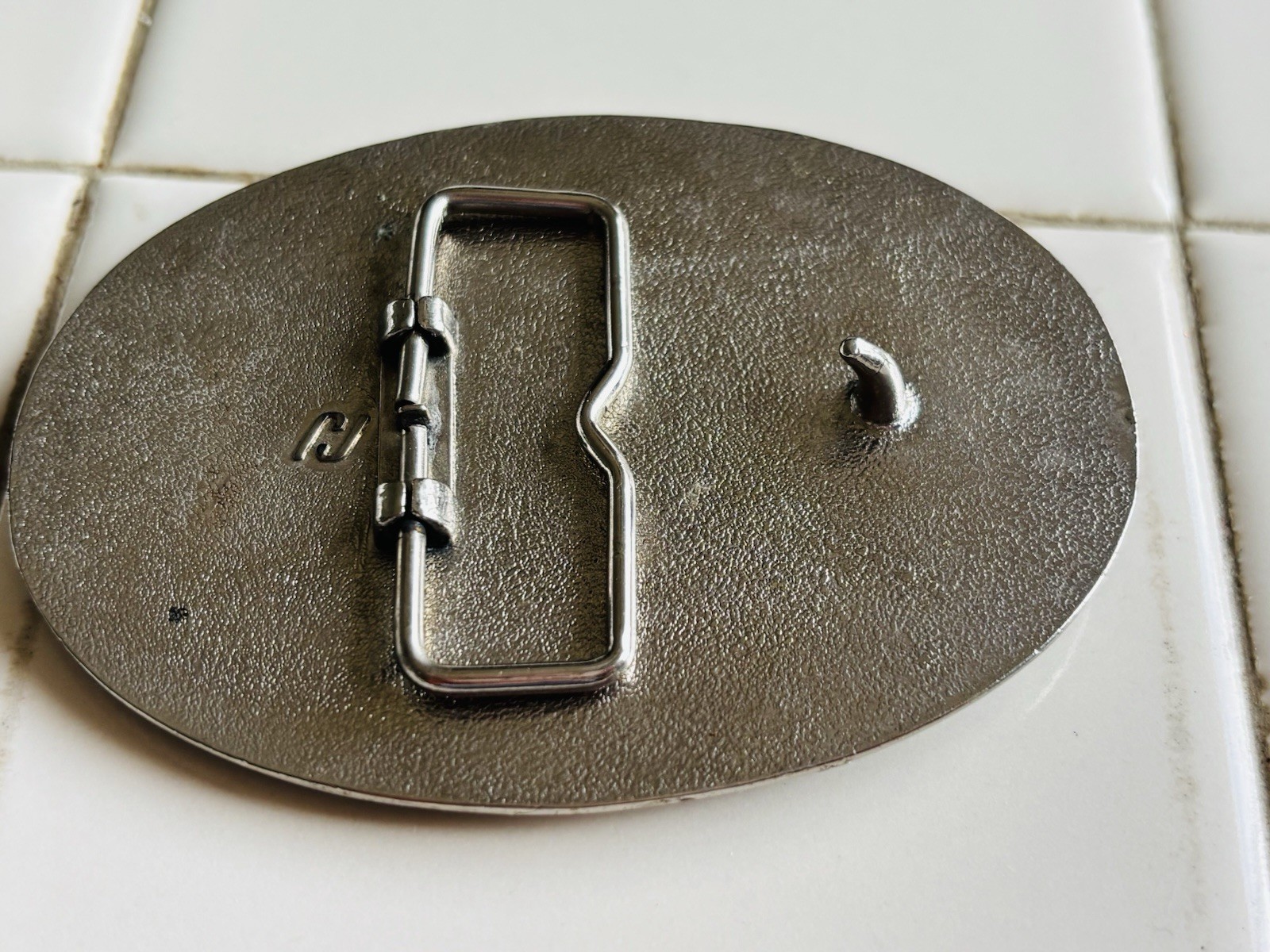 Vintage State Of Texas Belt Buckle 3.5” X 2.5”