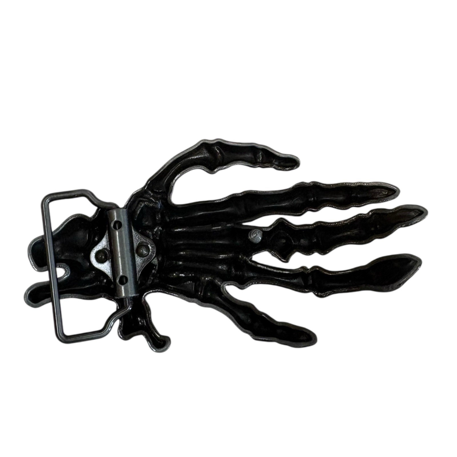 SKELETON HAND RING GOTHIC PUNK BIKER FUNNY BELT BUCKLE
