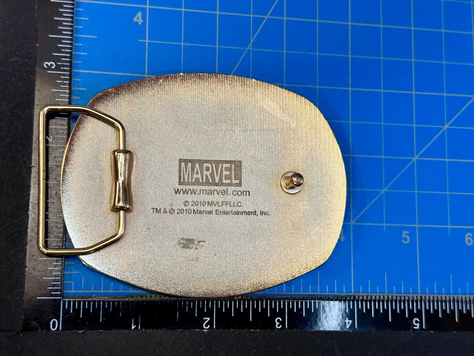 IRON MAN Full metal cosplay or just wear – 2010 Marvel Comics Belt Buckle