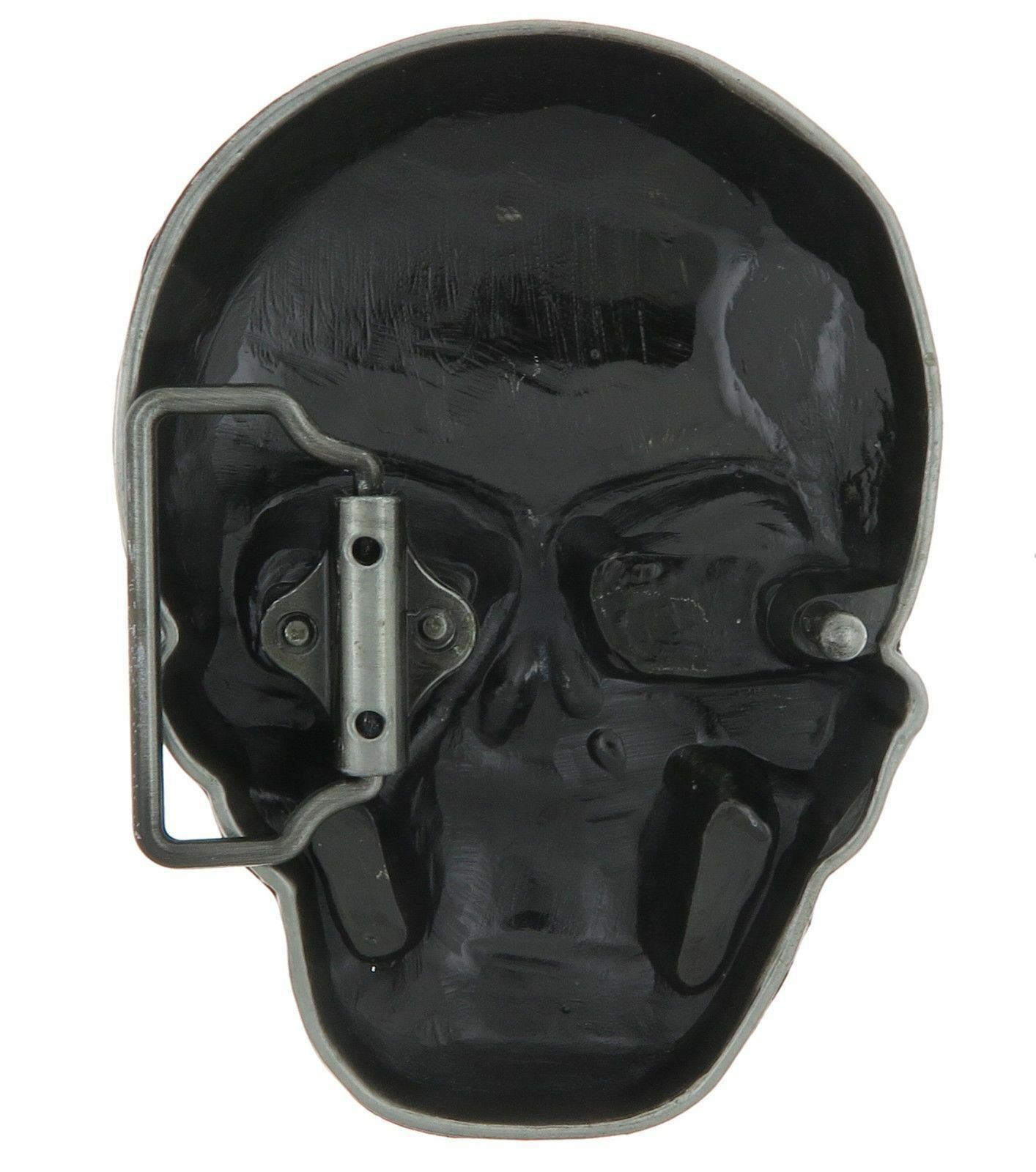 Large Skull Skeleton Head Metal Belt Buckle