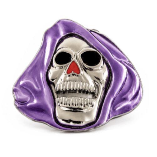 Grim Reaper Skull Ghost Scary Punk Party Belt Buckle