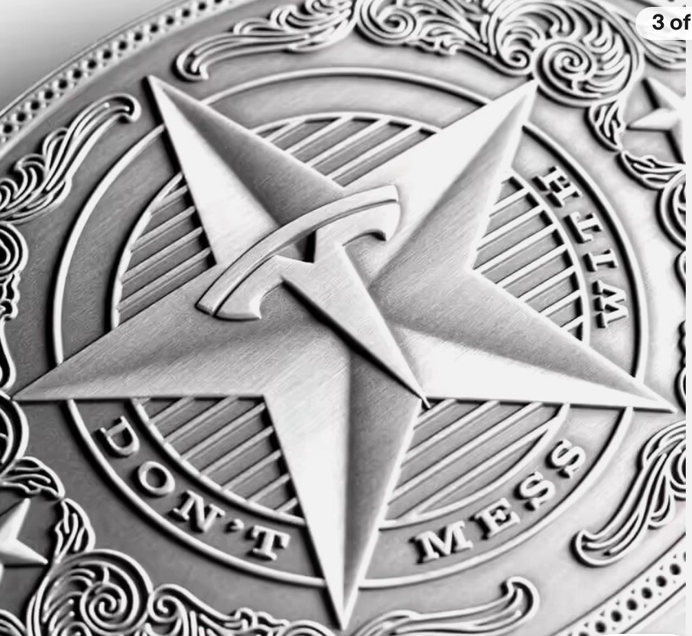 Tesla Texas Giga Belt Buckle Collectible | Elon Musk | Cyber Collectors Item