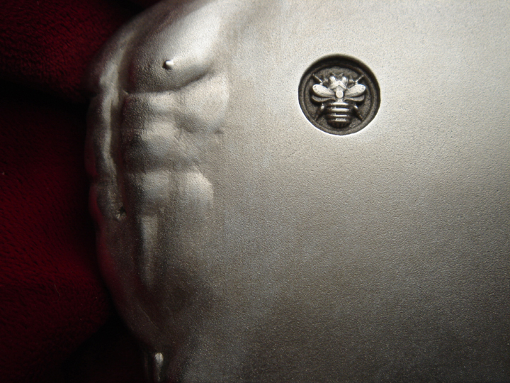 Belt Buckle SterlingSilver  » ADAM  » ( Belt not included ) ( Silver mate finish )