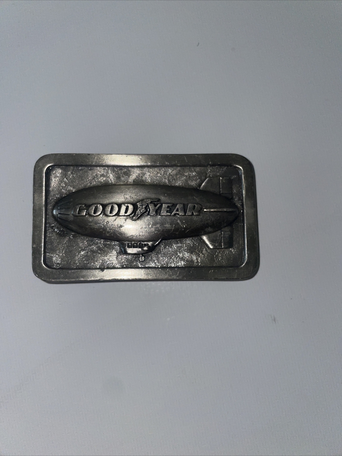 Goodyear Belt Buckle vtg blimp buckle Goodyear Tire company Belt Accessories