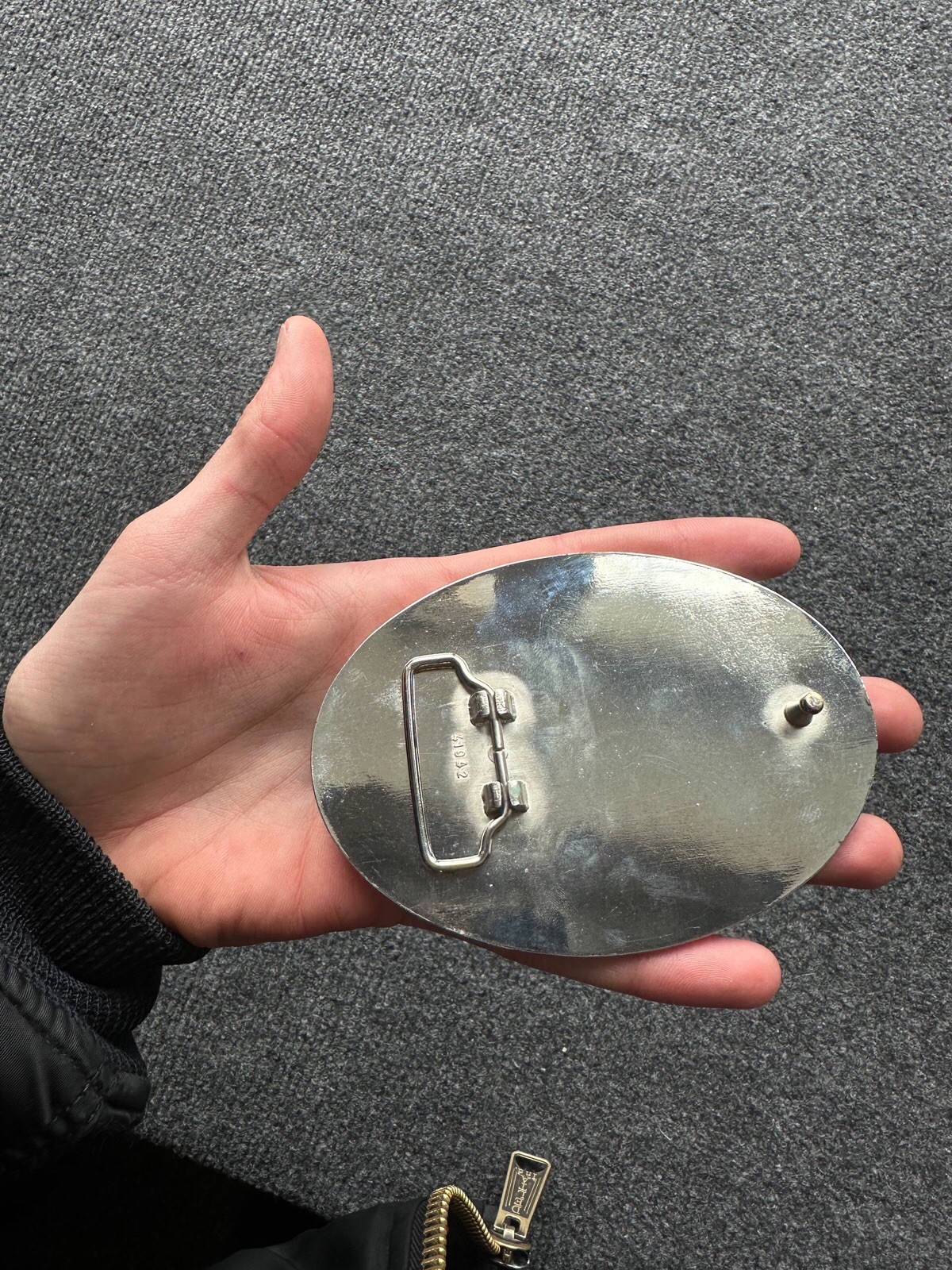 🚨 Y2K “SINGLE 💋” RARE AVANT GARDE LUXURY BELT BUCKLE