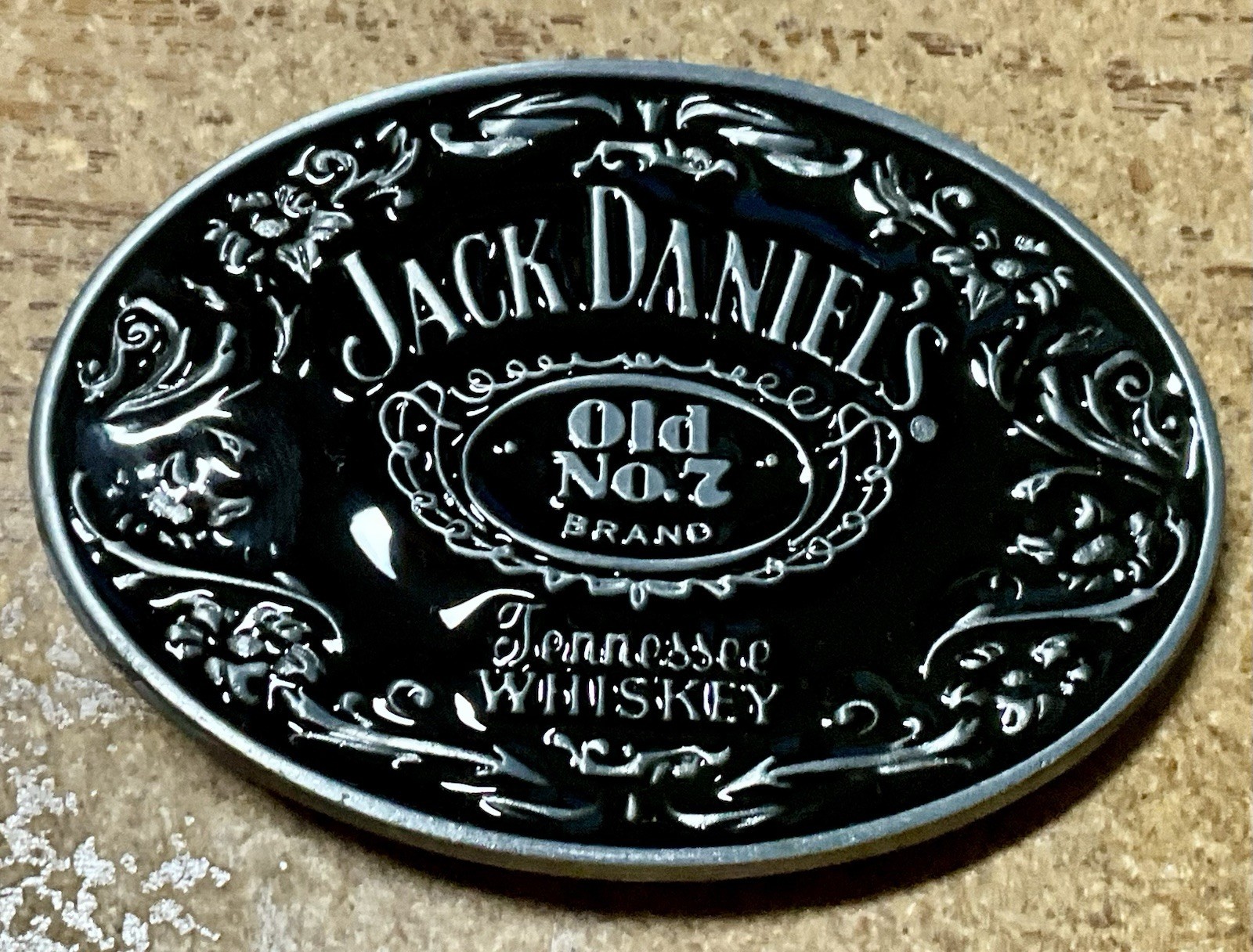 Metal Belt Buckle – Jack Daniel’s Old No. 7 Tennessee Whiskey