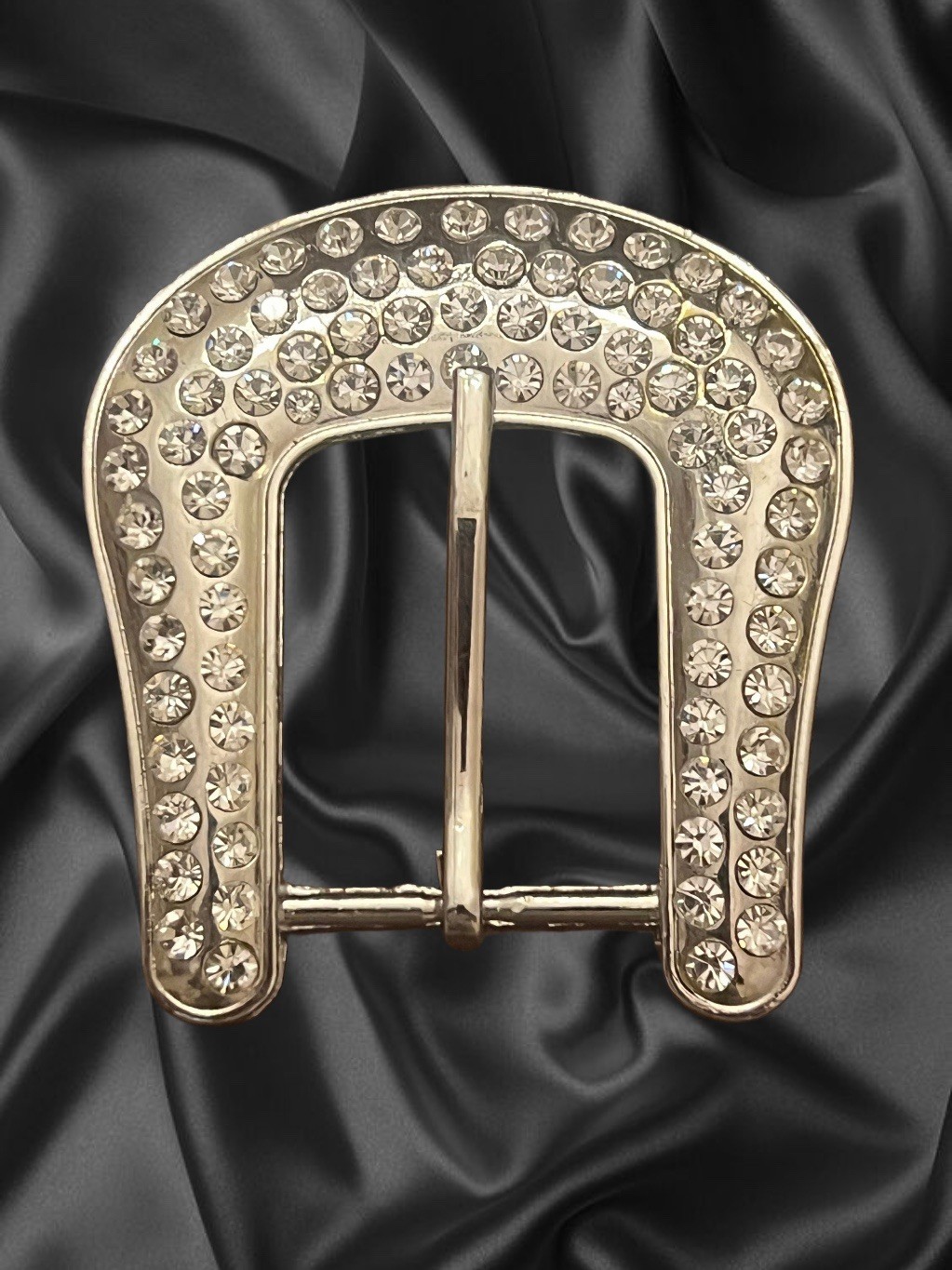 1.5” Western Cowgirls Full Crystal Belt Buckle