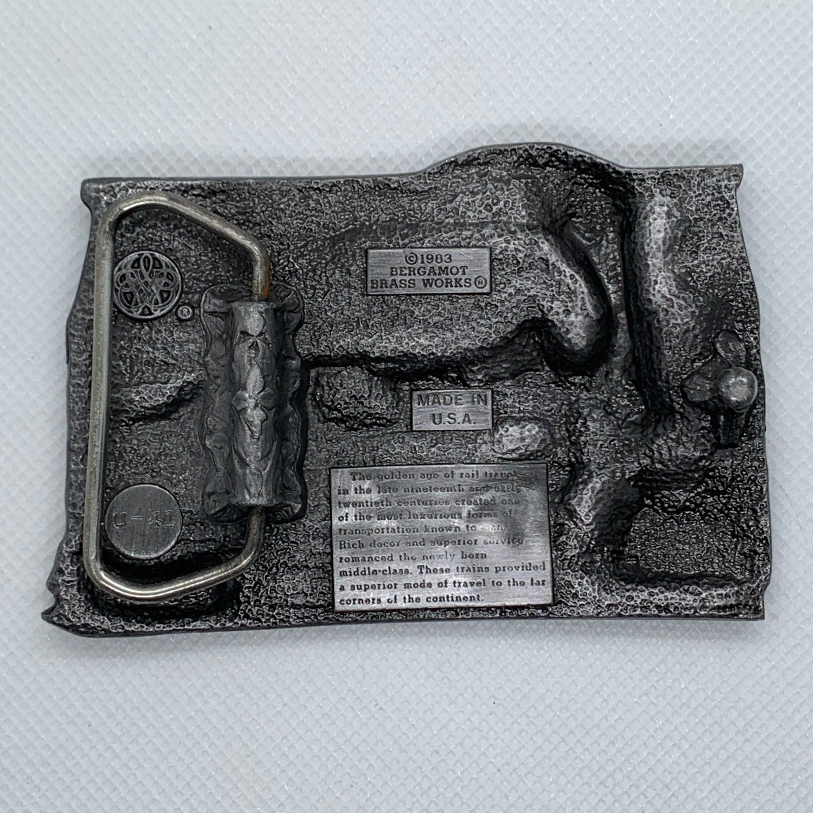 Train Belt Buckle