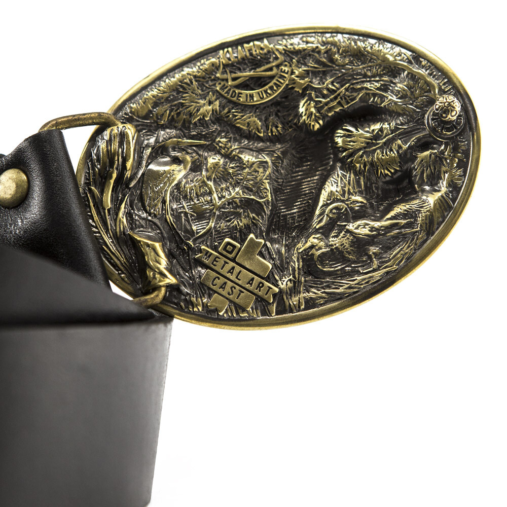 Duck hunting belt buckle, Trophy duck season hunter gift