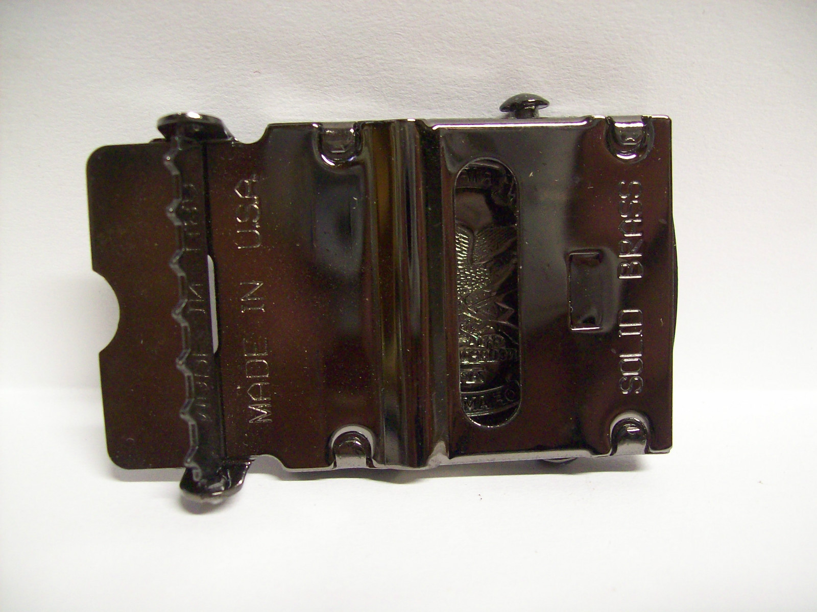 National Rifle Association Of America NRA Web Belt Buckle 2 3/8&Prime; X 1 3/8&Prime;