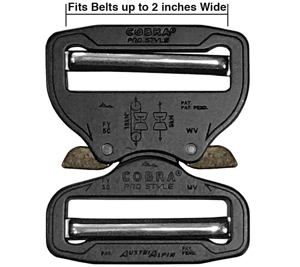 Adjustable Dual 2 in. (50mm) Quick-Release Buckle by