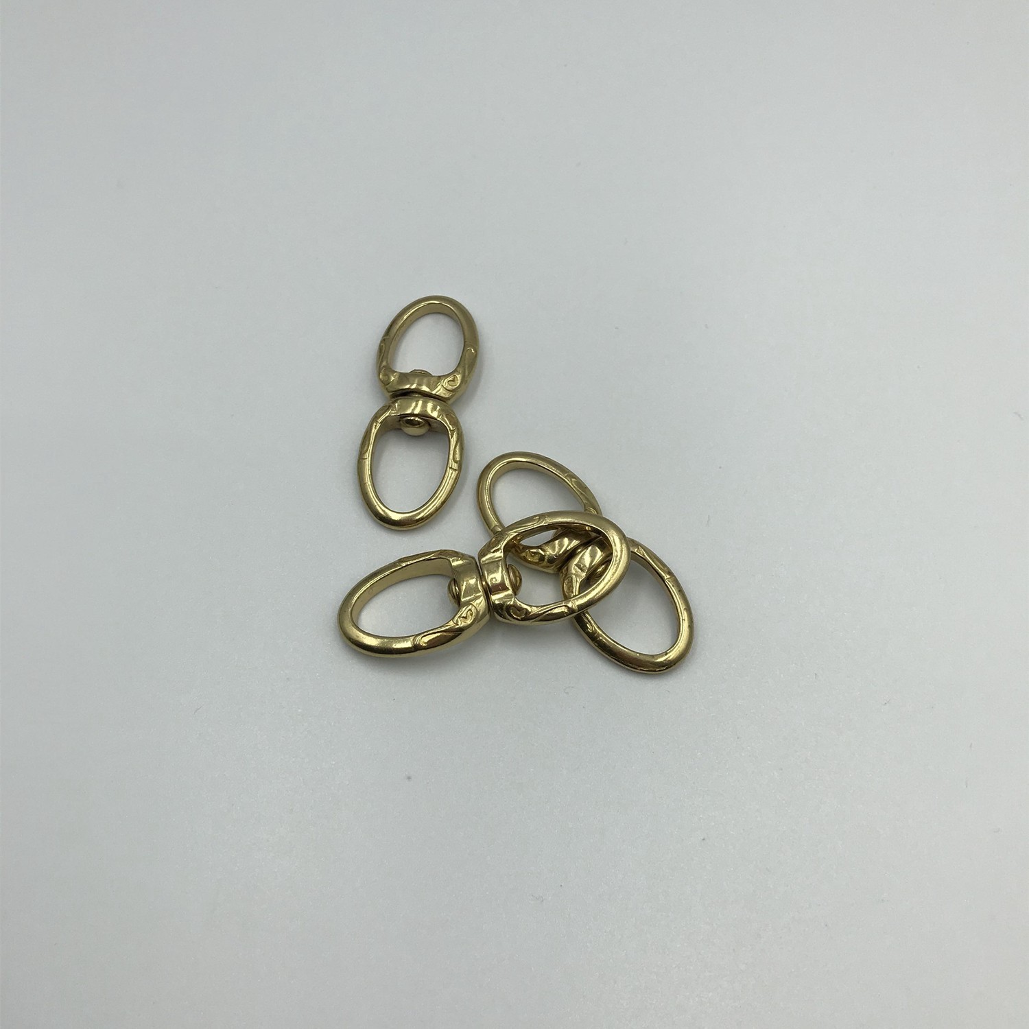 Figure 8 Connector Ring Hook Swivel Keychain Loops lot