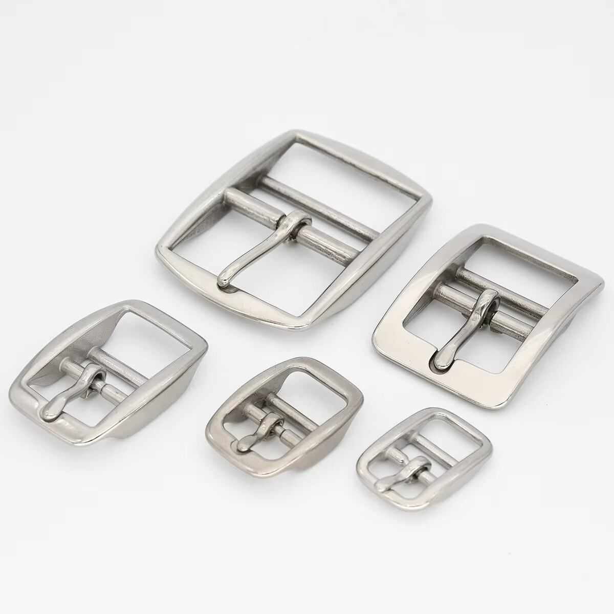 Stainless Steel Belt Buckles Tongue Pin Belt Buckle Fits For 1.5 INCHES Belt NEW