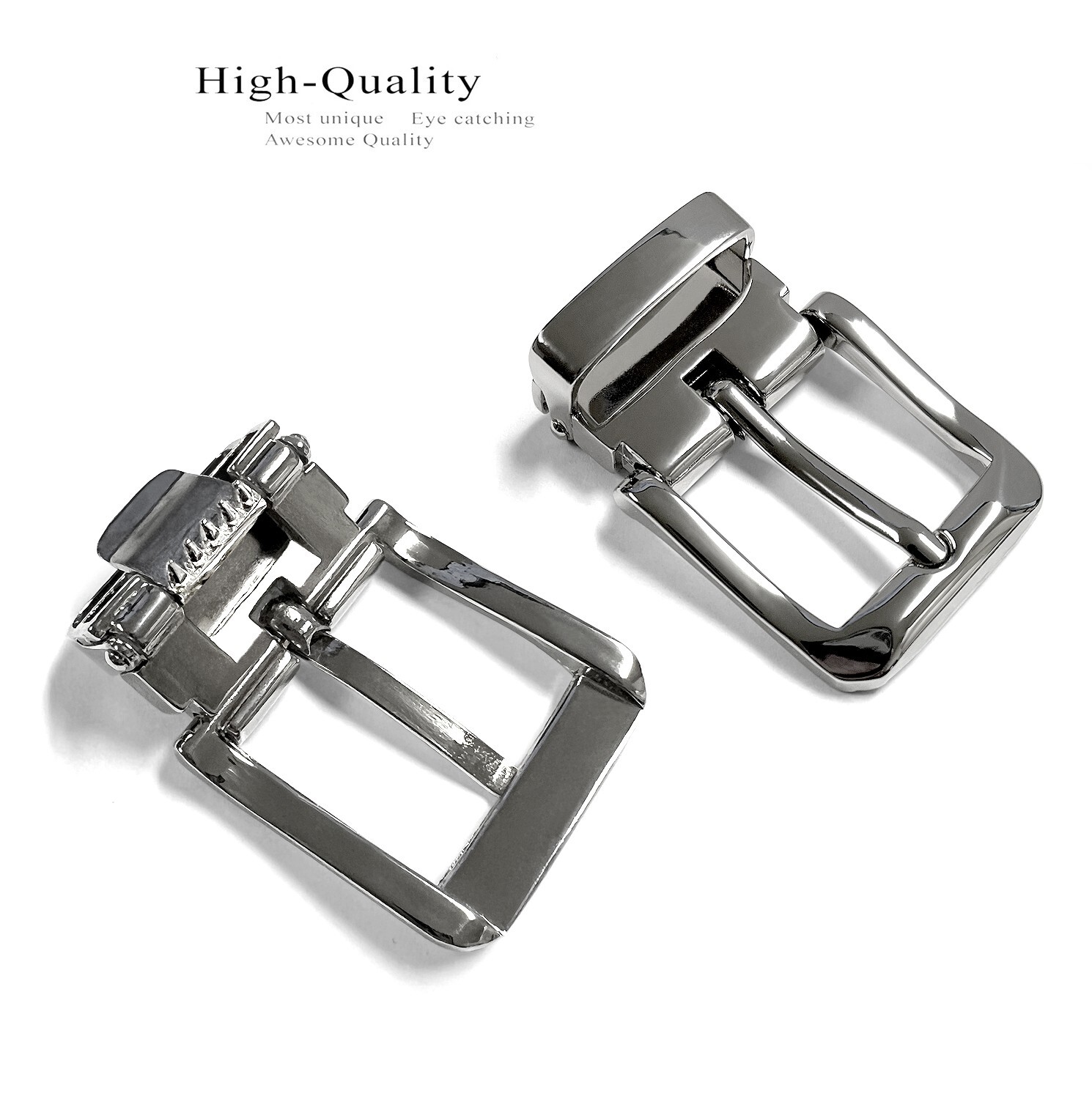 Clamp on Buckle Classic Dress Buckle Belt Buckle fits 1-1/8&Prime; (30mm) Wide