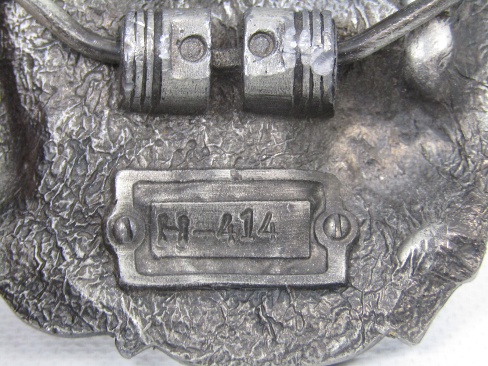 Harley Davidson Vintage Eagle Biker Belt Buckle Lord of Asphalt 1992 Baron USA