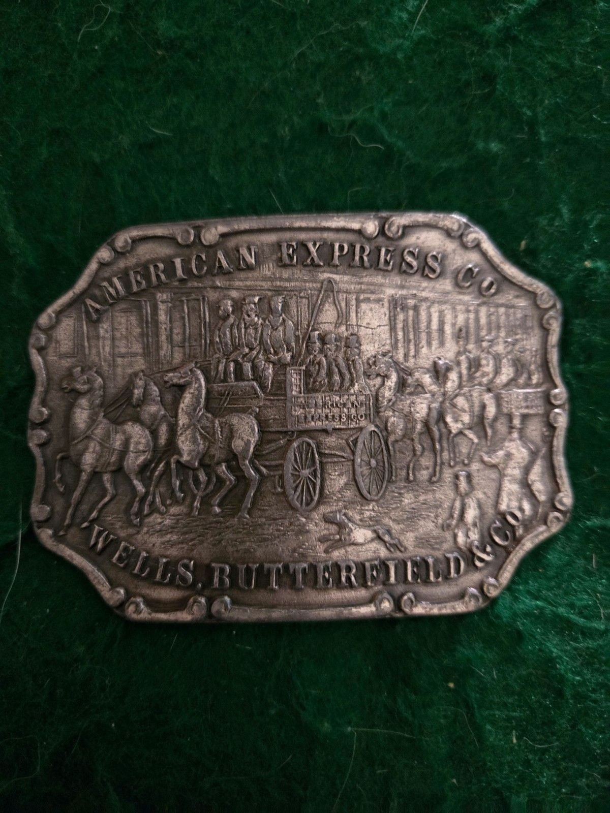 Vintage American Express Co Belt Buckle (O-17)