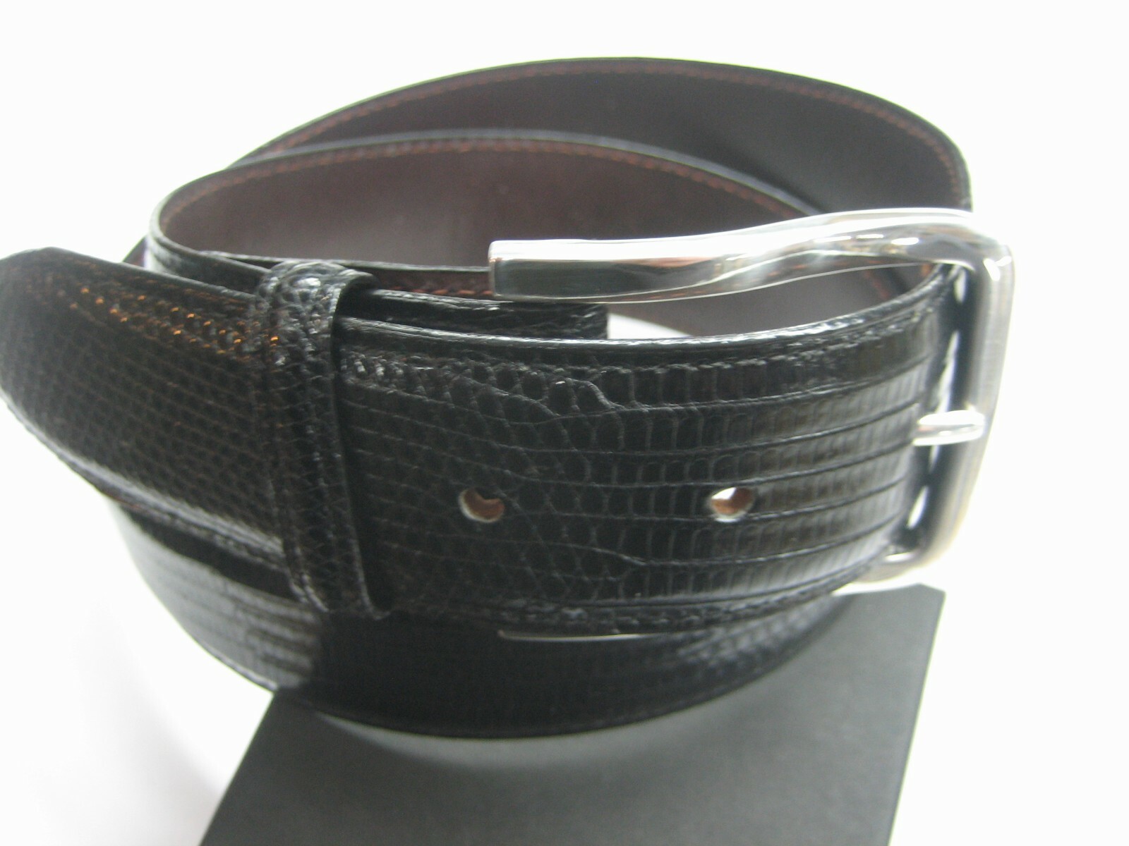 STERLING SILVER 925 BUCKLE AVAILABLE FOR 1&Prime; 1-1/8&Prime; 1-1/4&Prime; 1-3/8&Prime; 1-1/2&Prime; BELTS