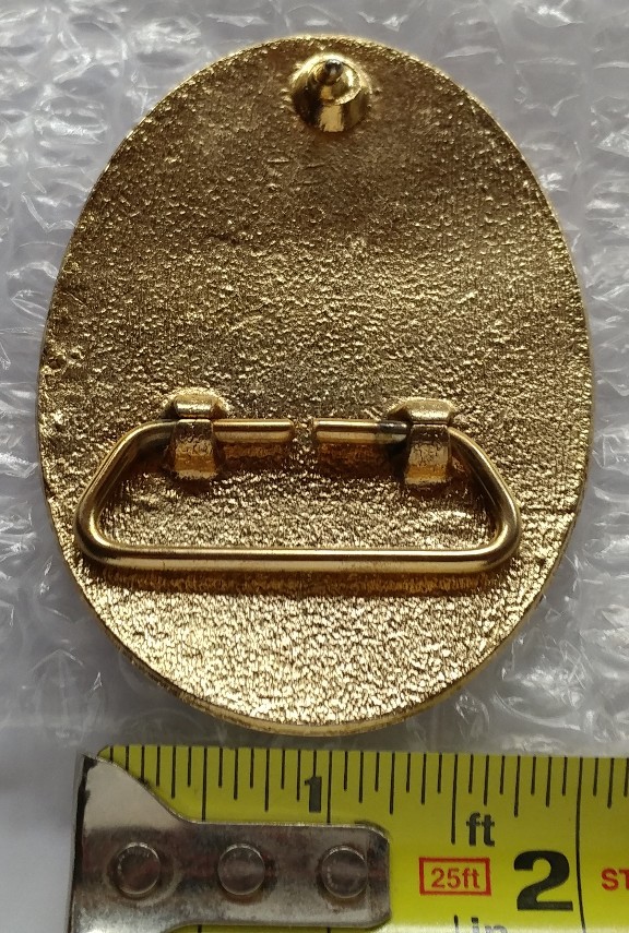1776 1976 BICENTENNIAL LIBERTY BELL RING FOR INDEPENDENCE PATRIOTIC BELT BUCKLE