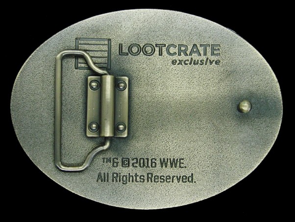 UB13115 **DEAN AMBROSE** WWE SUPERSTAR WRESTLING SPORTS LOOTCRATE BELT BUCKLE