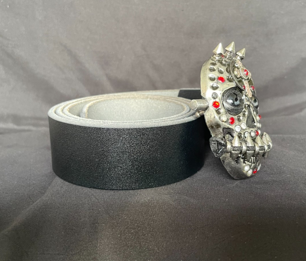 “Diseased” Skull Belt Buckle Archive 2007-09 Reworked 2026 OOAK Darren McNeese