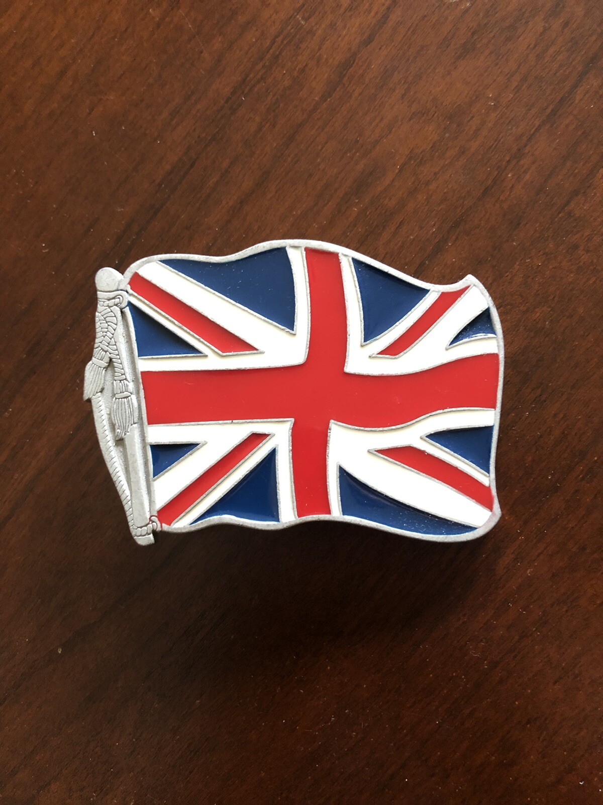 United Kingdom Flag UK British Union Jack With Bottle Opener Men&rsquo;s Belt Buckle