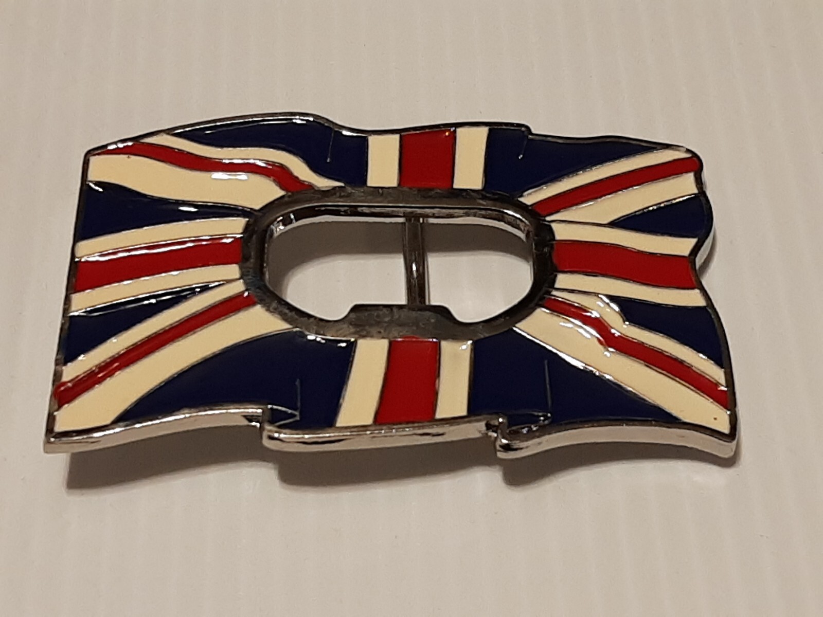 BRITISH FLAG UNION JACK BOTTLE OPENER Metal Belt Buckle