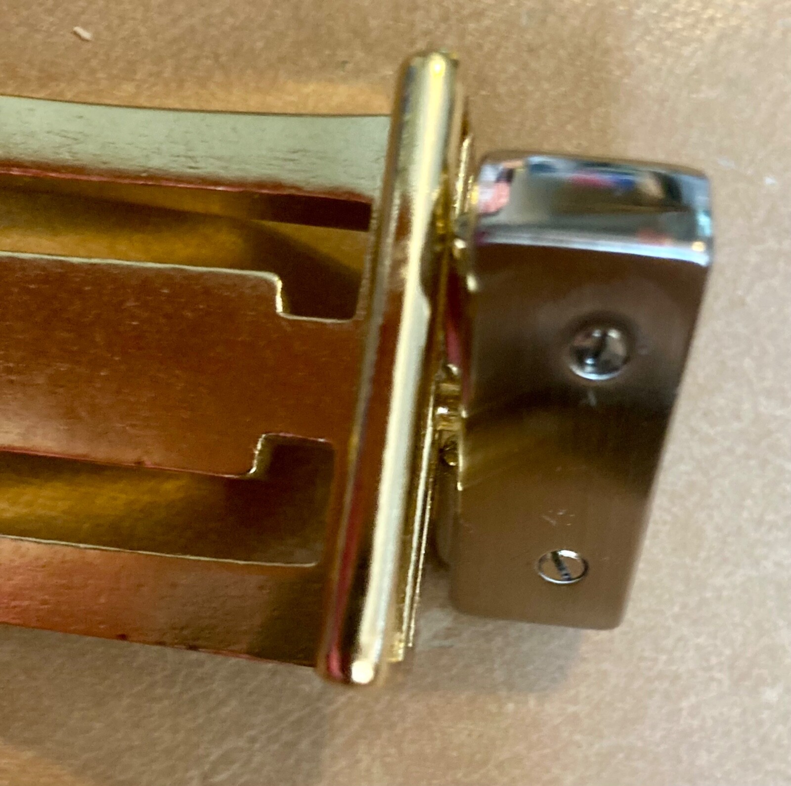 Dressy Reversible Belt Buckle Replacement – Would Look Nice Engraved