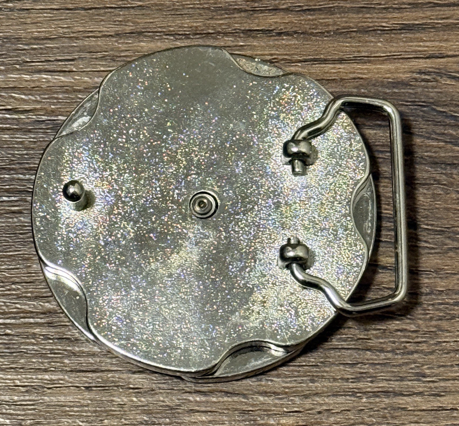 Rotating Bullet 5 BARREL 44 MAG Belt Buckle Vintage Men Western Cowboy Firearms