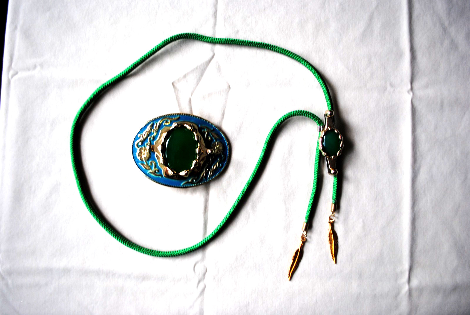 Western Belt Buckle and Bolo Set